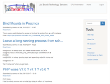 Tablet Screenshot of jaxbeachtech.com